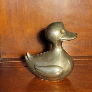 Vintage duck piggy bank